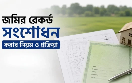 জমির রেকর্ড সংশোধন করার নিয়ম ও প্রক্রিয়া