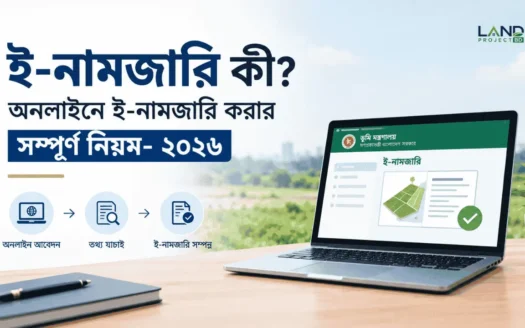 অনলাইনে ই-নামজারির আবেদন করার নিয়ম